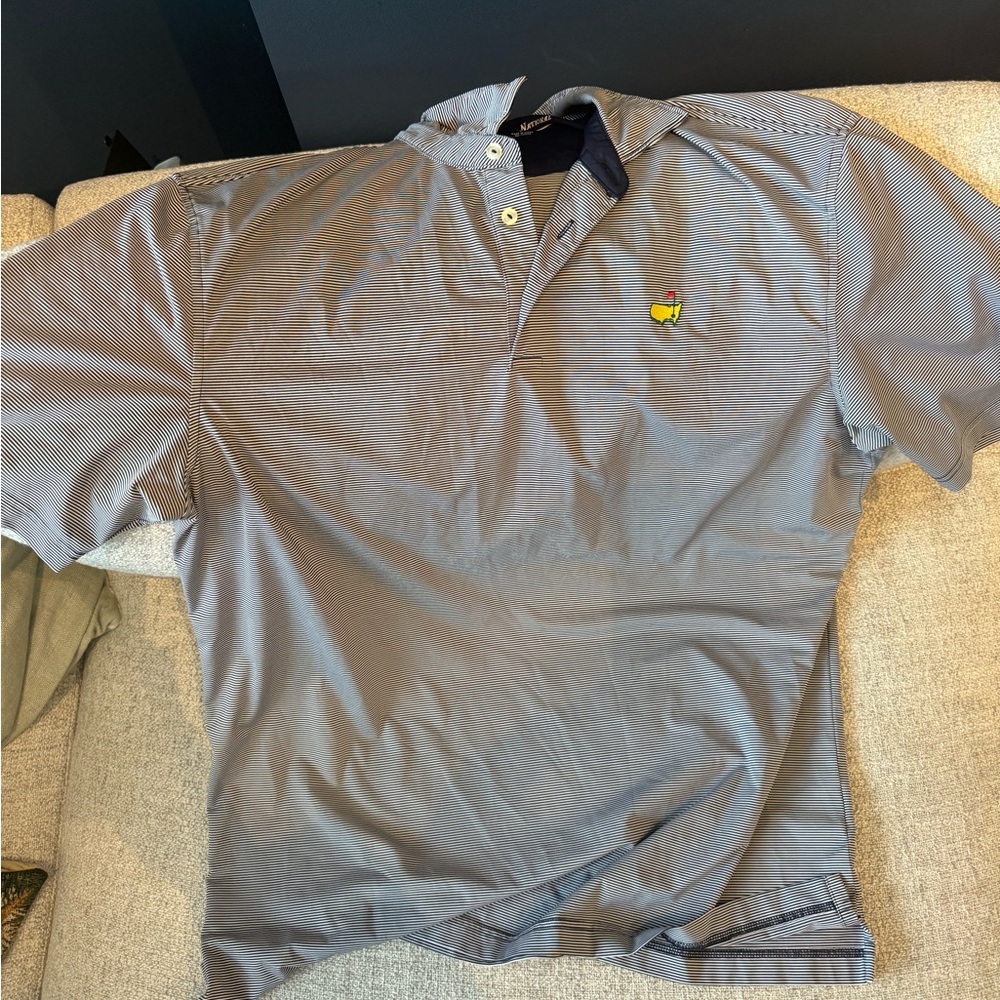 Masters Men's Gray Polo Shirt